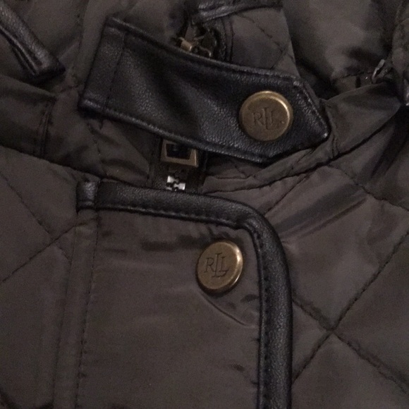 NWT Lauren Ralph Lauren Quilted Hooded Jacket XS - Picture 5 of 11